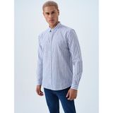 Regular Fit Erkek Gömlek U.kol - Indigo
