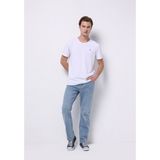 Regular Fit Erkek İndigo Jean Pantolon