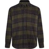 Regular Fit Erkek Kışlık Hakiki Oduncu Gömleği YEŞIL-6912 - S