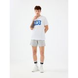 Regular Fit Erkek Şort - Gri Melanj - XL