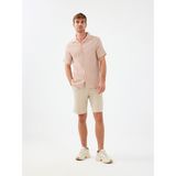 Regular Fit Erkek Şort - Taş - 2XL
