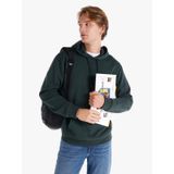 Regular Fit Kapüşonlu Yeşil Erkek Sweatshirt