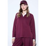 Regular Fit Kayık Yaka Uzun Kollu Tunik