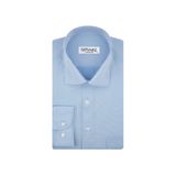 Regular Fit Klasik Yaka Armürlü Beyaz Erkek Gömlek Gm2025000190