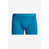 Regular Fit Normal Kesim Mavi Pamuklu Esnek Boxer