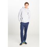 Regular Fit Normal Kesim Normal Bel Ribanalı Paça Lacivert Sweatpant Jogger