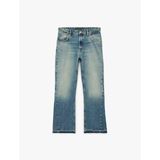 Regular Fit Pamuklu Cepli İspanyol Paça Jean Pantolon