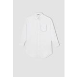 Regular Fit Poplin Uzun Kollu Tunik