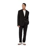 Regular Fit Viskon Karışımlı Kapaklı Cepli Uzun Kollu Mono Yaka Blazer Ceket