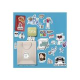 Regular Show Sticker Paketi/Bullet Journal Defter Çıkartma Ajanda Laptop Etiket