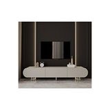 Regulus Mdf 3 Kapakli Ahşap Ayakli 180 Cm Country Tv Ünitesi Bej