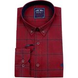 Rehalli Erkek Slim Fit Gömlek BGL - ST00900 - Bordo