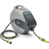 Rehau 1/2 Inch 25 M Otomatik Hortum Makarası Gri Renkli Pratik Saklama ve Uygun Sulama - 25m