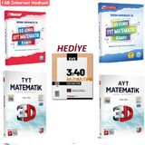 Rehber Matematik 49 Günde TYT -65 Günde AYT Mat Kamp-TYT 3D Mat Soru Bankası -AYT 3D Matematik Soru Bankası TYT Deneme Hediye 2025