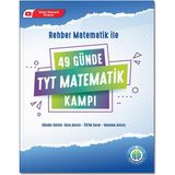 Rehber Matematik 49 Günde TYT Matematik Kampı Mesleki Hazırlık Kitabı Üniversite Hazırlık