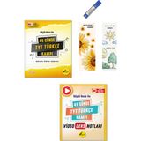 Rehber Matematik 49 Günde Tyt Türkçe Video Ders Notları ve 49 Günde Tyt Türkçe Kampı Set 2 Kitap Ciltli Soru Bankası