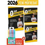 Rehber Matematik Yayınları 0'dan Matematik 0'dan Problemler 0'dan Geometri +Hediyeli