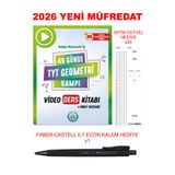 REHBER MATEMATİK YAYINLARI 49 Günde TYT Geometri Video Ders Kitabı + Hediyeli