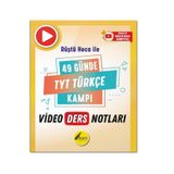 REHBER MATEMATİK YAYINLARI Rüştü Hoca Ile 49 Günde Tyt Türkçe Video Ders Notları