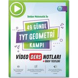 Rehber TYT Geometri Soru Bankası – Video Ders Notları ve Ödev Testleri ile 17-19 Yaş Üniversite Hazırlık Kitabı