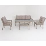 Rehome Fusion Üçlü Rattan Bahçe Oturma Grubu | Rehome