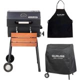 ReHome Guruss Cg-050 Kömürlü Barbekü Mangal - Antrasit Gri