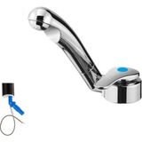 Reich Karavan Twist Krom Plastik Soğuk Su Katlanır Musluk - Micro-Switch