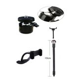 Reidan 3'lü SET Döner Metal Başlık telefon Tutacağı ve Boyonluk Ring Light Halka Aksesuarı parçaları Işık