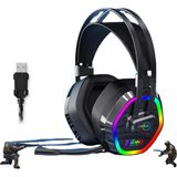 Reidan G608 Profesyonel Oyuncu Kulaklığı Usb-7.1 Rgb 4d Kafabantlı Gaming Kulaklık