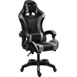 Reidan Gri Desen Profesyonel Oyuncu Koltuğu Gaming Kol Ayarlı Yönetici Ofis Koltuğu Sandalyesi - 0315 Gri