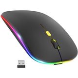 Reidan Şarjlı Kablosuz Rgb Mouse - Siyah