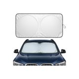 REIHMANN Volkswagen Caddy 2020-2021-2022-2023-2024-2025 OTO ÖN CAM GÜNEŞLİK YUVARLAK,KATLANABİLİR,METALİK