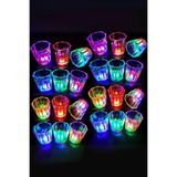 ReilaParty Neon LED Işıklı Shot Bardağı - 3 Modlu Renk Değiştiren Eğlence ve Parti Bardağı - 1 Adet