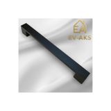 Reis Geniş Yüzey Lüks model Alüminyum Metal elektrostatik toz boya mat siyah ev ofis mobilya kulpu