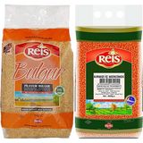 Reis Kırmızı Mercimek ve Pilavlık Bulgur 5 kg - 1 kg