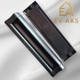 Reis Kulp Elegance Model Alüminyum Metal Dolap Çekmece Mobilya Mutfak Ev Ofis Yüzey Kulp Siyah - 128MM