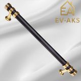 Reis Kulp Nesli Alüminyum Metal Kaplama Kulp - Siyah - Gold - 320mm