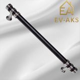 Reis Kulp Nesli Alüminyum Metal Kaplama Kulp - Siyah - Krom - 96mm