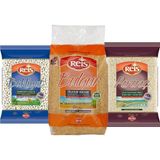 Reis Pilavlık Bulgur, Baldo Pirinç, Dermason Fasulye 5 kg - 1 kg