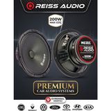 Reiss Audio Çift 16 cm Oto Midrange Hoparlör Yüksek Ses Kalitesi