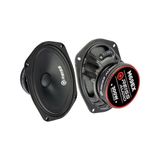 Reiss Audio Reıss Audıo Rs-M69ex Oto Midrange Oval 6X9 Inç 300 Watt (180 Rms) Kapaklı 2 Adet Hoparlör