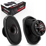 Reiss Audio Reıss Audıo RS-M69HS Oto Midrange Oval 6x9 Inç 300 Watt (150 Rms) Kapaklı 2 Adet