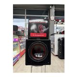 Reiss Audio Rs-GH12 Çift Bobin Kare Mini Kabinli 1400Wat 350W Rms 30 Cm Subwoofer Bas