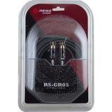 Reıss Audıo RS-GR05 5m Örgülü Rca Kablo