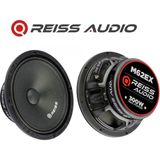 Reiss Audio RS-M62AKS 600WAT-240W Rms 16 cm Metal Kapaklı Oto Midrange Hoparlör Çifti