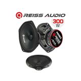 Reiss Audio RS-M69EX Excellence Serisi Oval 6x9 Çifti 600W-300W Rms Oto Midrange Hoparlör