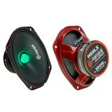 Reıss Audıo Rs-M69lx Oto Midrange Oval 6X9 İnç Rgb Ledli 300W Rms 150W Kapaklı 2Li