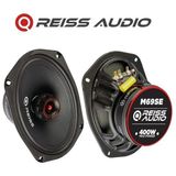 Reiss Audio RS-M69SE Tweeterli 6X9INÇ 16X24CM 400W 200RMS Oval Oto Midrange Hoparlör (2li Takım)