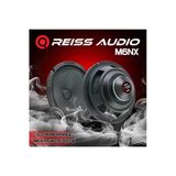 Reiss Audio Rs-M6nx 16 Cm Neodyum Özel Mıknatıs Oto Midrange Hoparlör Çifti 600Wat-200W Rms Aksar
