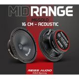 Reiss Audio Rs-M6Solo 16 Cm 200 Watt Profesyonel Midrange